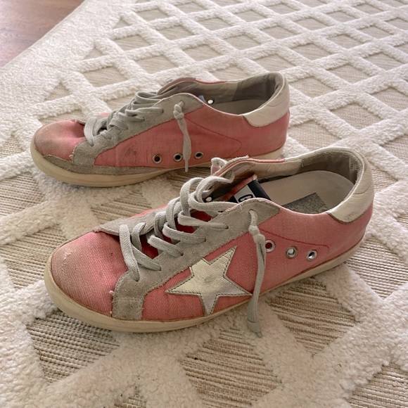 Pink Genuine Golden Goose Sneakers - size 38 - Picture 1 of 15